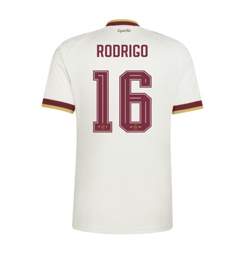 Španělsko Rodri Hernandez #16 Venkovní Dres MS 2026 Krátký Rukáv Španělsko Rodri Hernandez #16 Venkovní Dres MS 2026 Krátký Rukáv